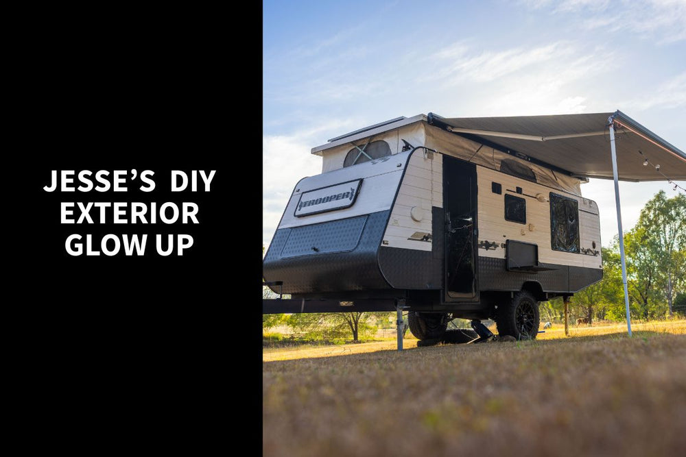 Caravan Exterior Renovation for Off Grid Touring: Building a Tough, Functional Setup