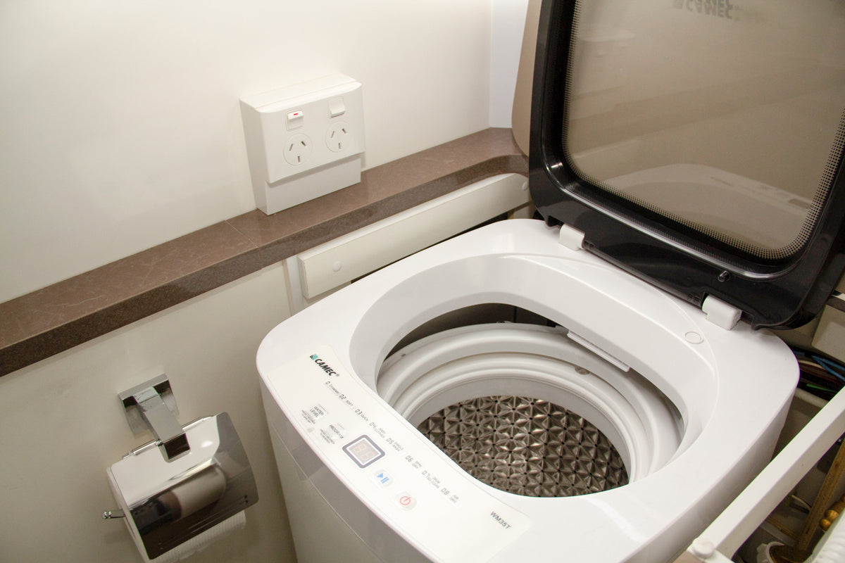 Camec Washing Machine Range – Laundry Freedom for Life on the Road