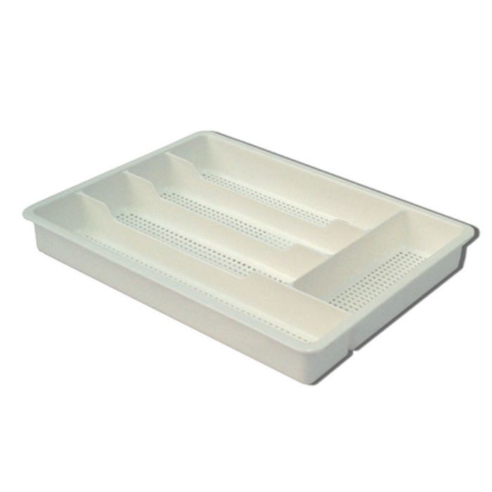 CUTLERY TRAY COMPACT WHITE