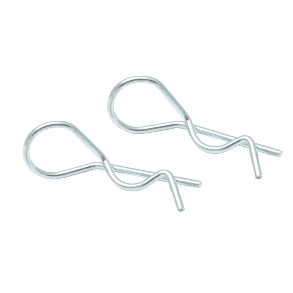 Pair of Securing Pins for Hitch Pin on a white background