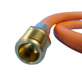 Gas Hose 1200 1/4BSPIFX3/8MBSP