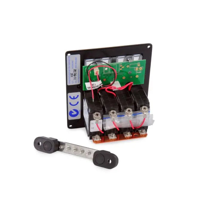 Circuit Breaker Panel - 4 Switch 20 Amp