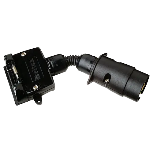 7 Pin Large Round to 7 Pin Flat Adaptor