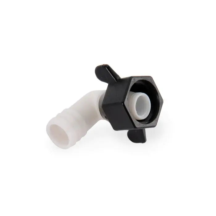 Shurflo Swivel Elbow - 3/4" Barb x 1/2" Female