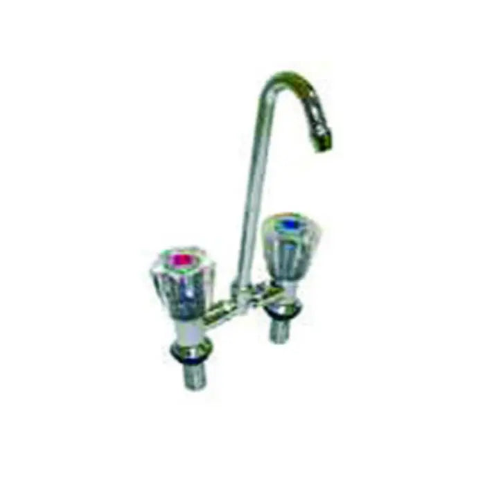 Hot And Cold Basin Mixing Faucet
