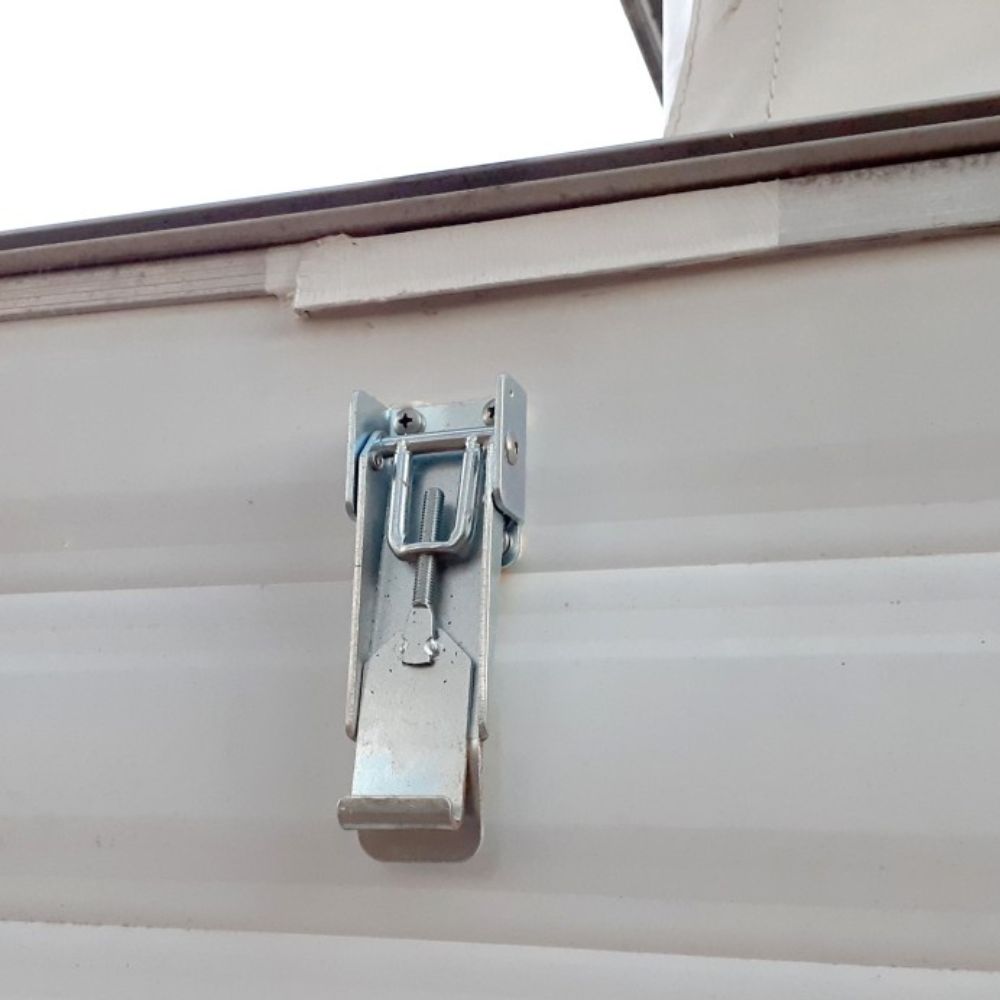 CAMPER ROOF CLAMP SILVER STD