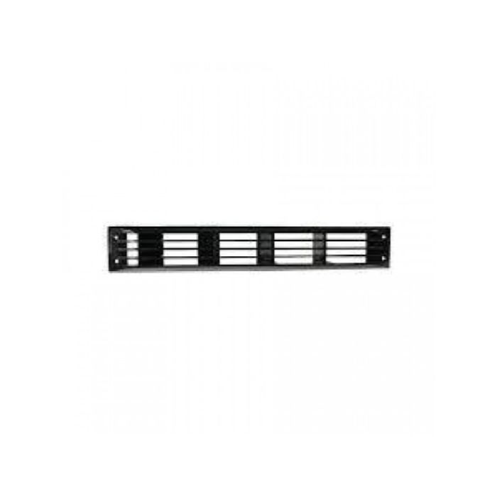 PLASTIC LOUVRE VENT 70X445 BLK