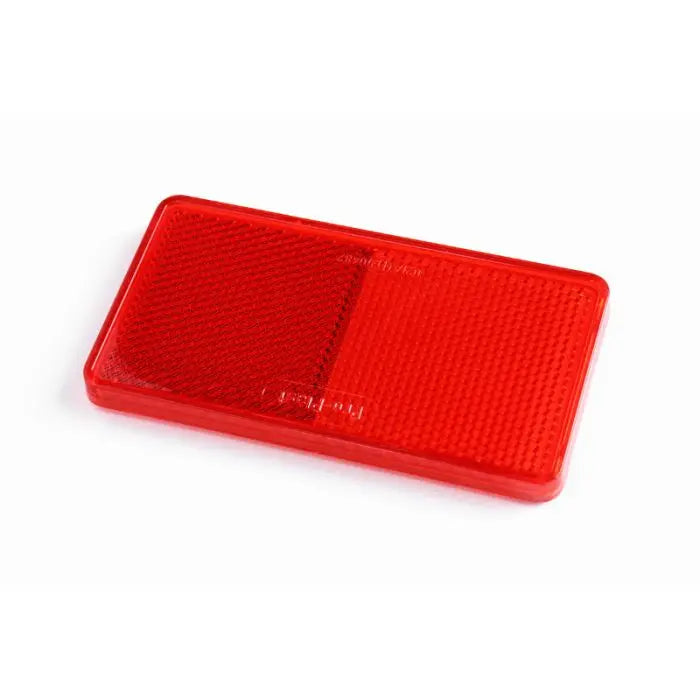 Reflector Stick On - Red 105mm X 55mm