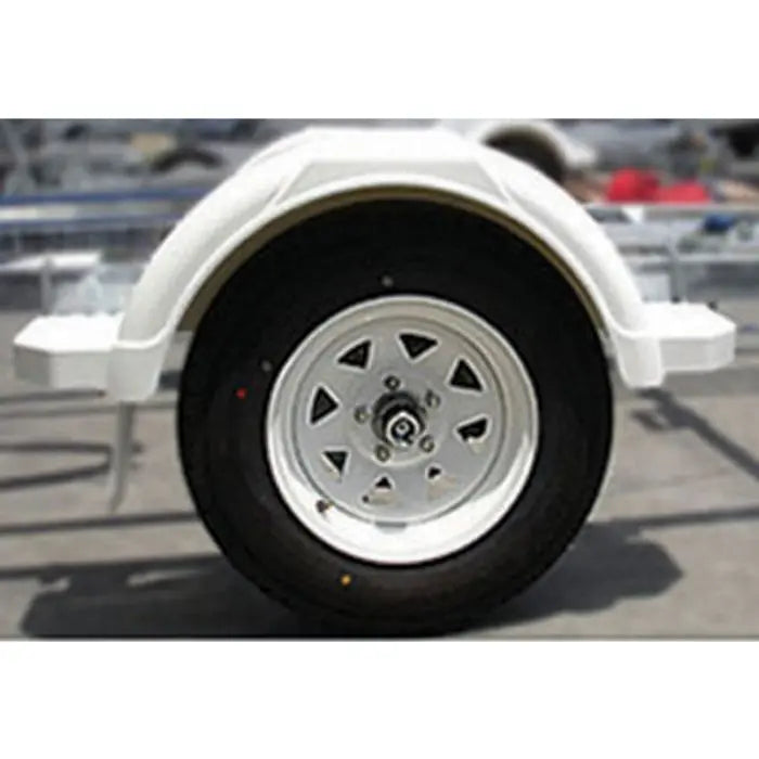 Mudguard Poly - Med 13" Silver