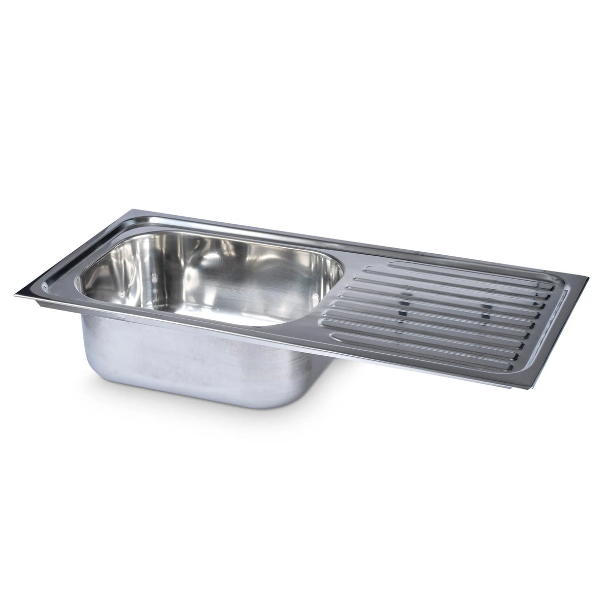 Camec Stainless Steel Sink With Drainer - 760 X 155 X 360mm