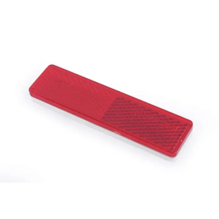 Reflector Stick On - Red 85mm X 22mm