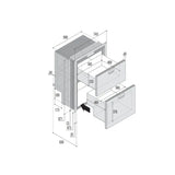 Vitrifrigo Dw210bt 2 Drawer Freezer - Stainless