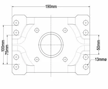 CLAMP FOR JOCKEY WHEEL BOLT-ON