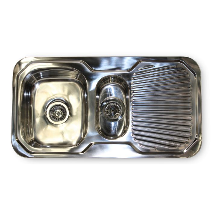 Camec Stainless Steel Sink 890mm X 480mm