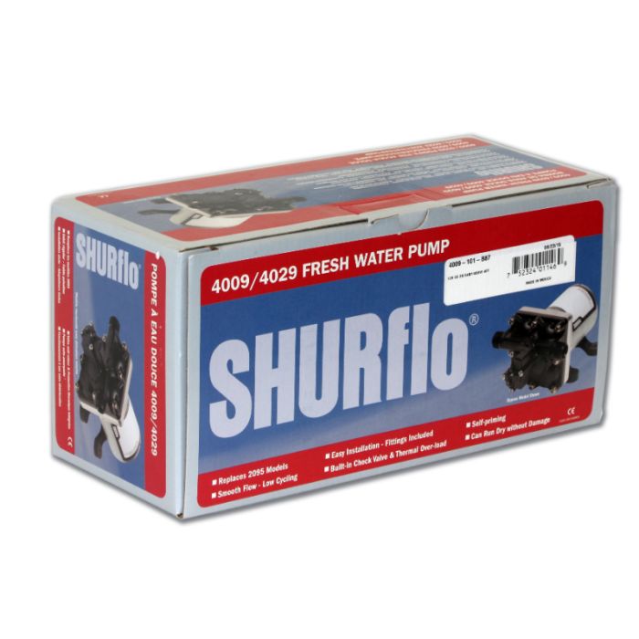 SHURFLO 12V 4009 PUMP RETAIL