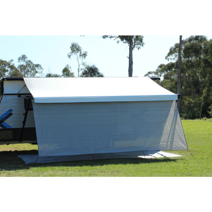 Camec Privacy Screen 3.1M X 1.8M With Ropes And  Pegs
