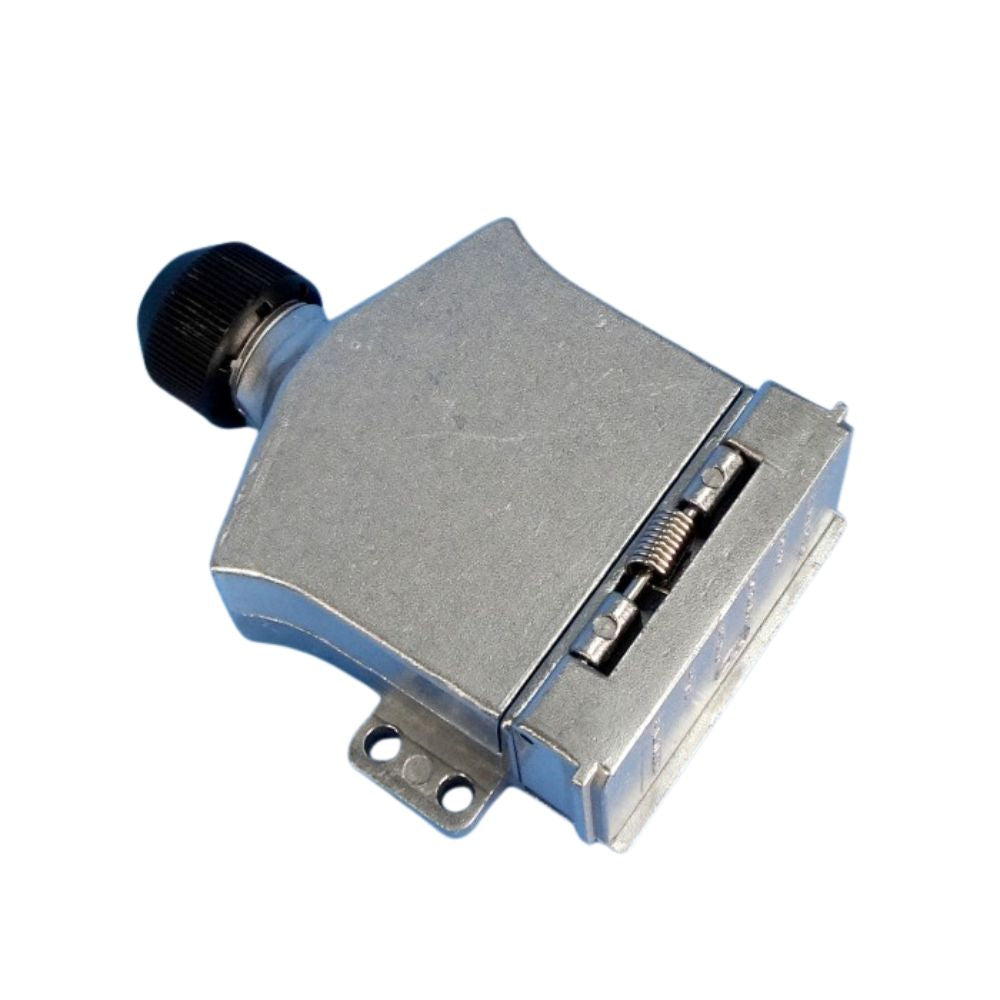Flat Trailer Socket - 7 Pin - Alloy Metal