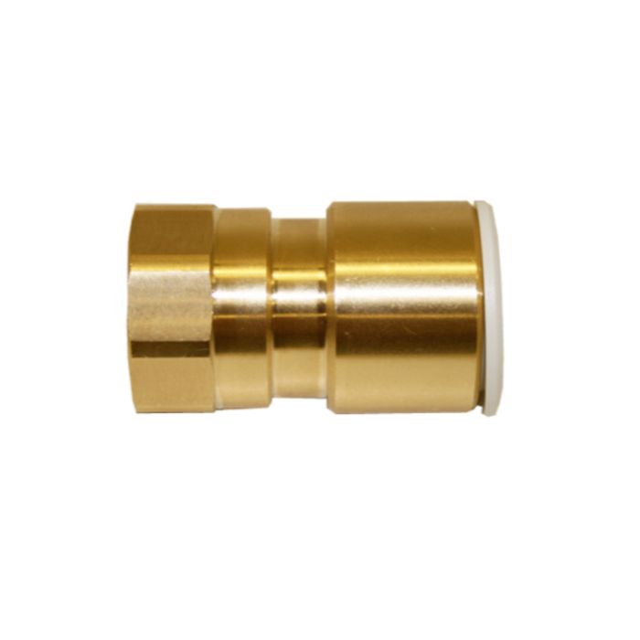 John Guest 12mm Brass Female Adaptor 3/8" BSP
