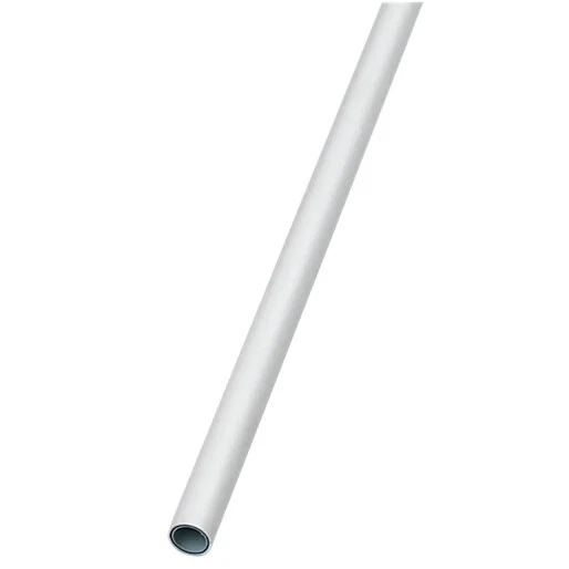 White cylindrical object on a white background