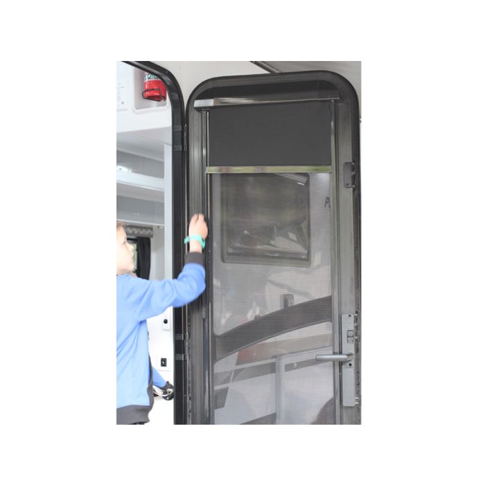 Premium Security Door Blind - Half Height - 1750 X 622mm Left Hand Hinge Door