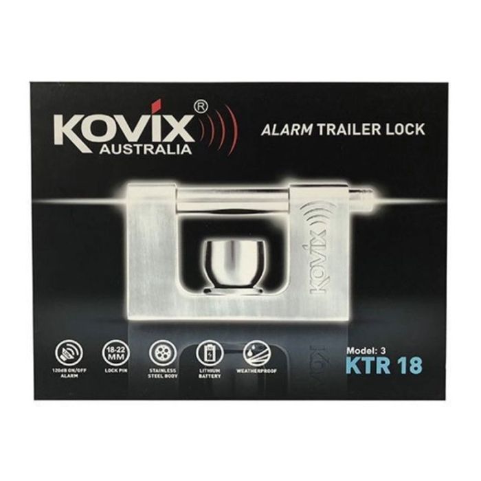 Kovix Trailer Lock With Anti-Tamper Alarm