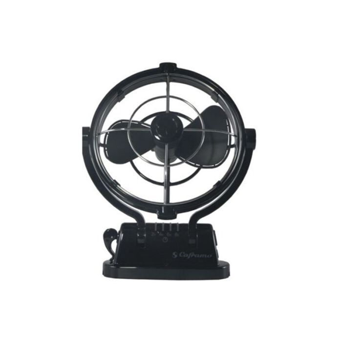 Sirocco Fan 12/24V 3 Speed - Black