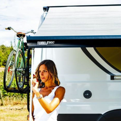 Fiamma F80s Awning - Royal Blue Vinyl