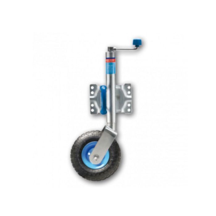 Ark 10” Pneumatic Jockey Wheel U-Bolt Swivel