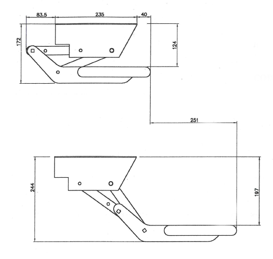 Camec Aluminium / Steel Single Manual Step