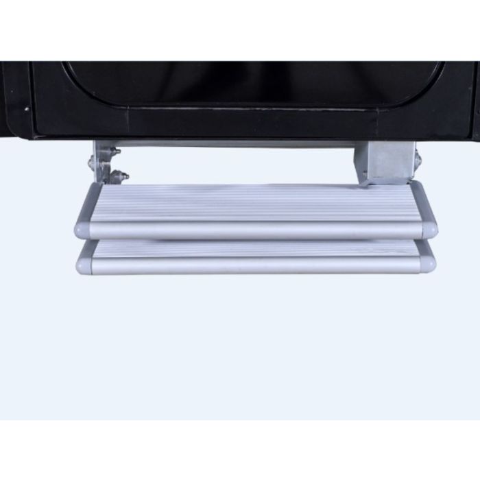 Camec Aluminium / Steel Double Electric Step