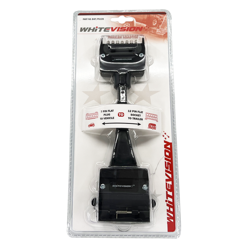 7 to 12 Pin Trailer Adaptor in packaging