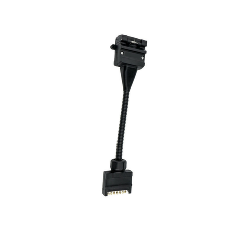 Trailer Adaptor 7 to 12 Pin on white background