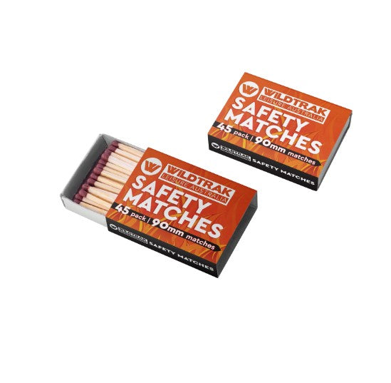 Wildtrak Safety Matches - 45pack