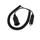Thorny Devil 12V Coiled Extension Lead with 15A Spocket