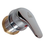 Barka Single Leaver Compact Mixer - Chrome