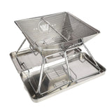 Frontier 360 Stainless Steel Folding BBQ Firepit