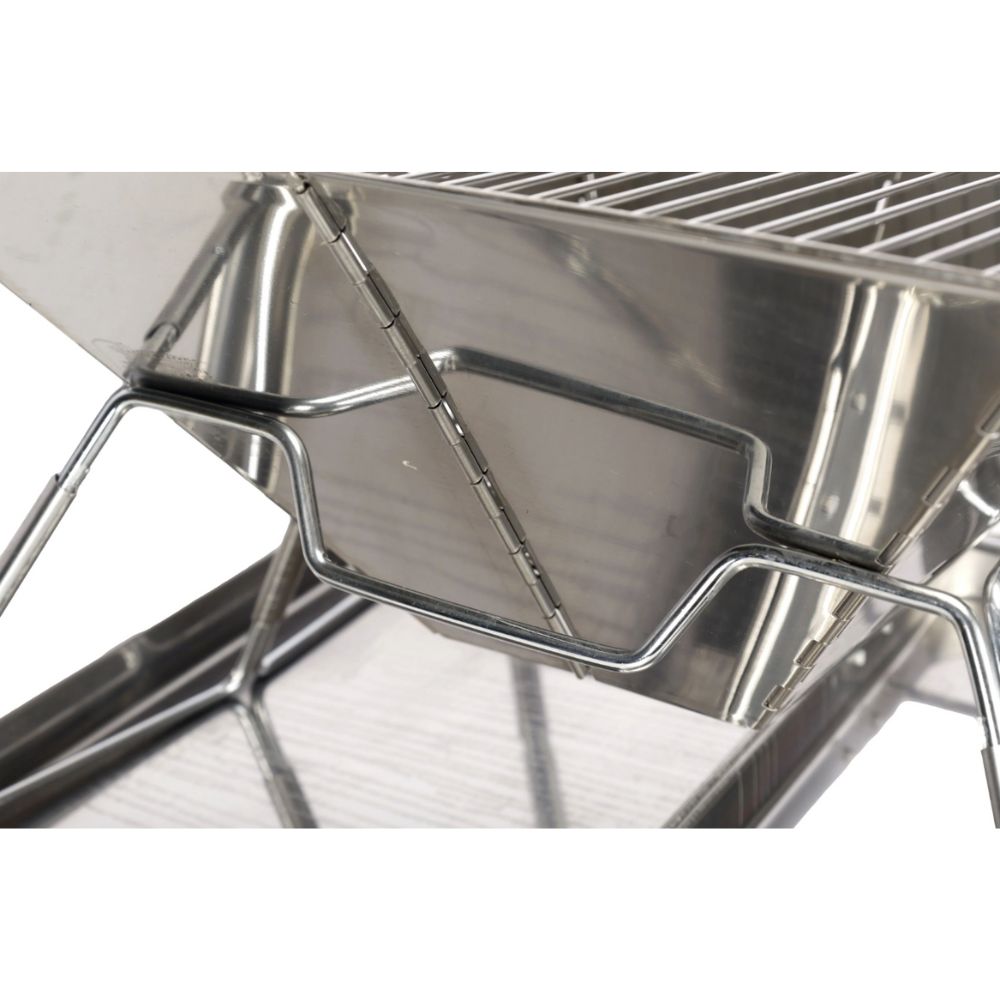 Frontier 360 Stainless Steel Folding BBQ Firepit