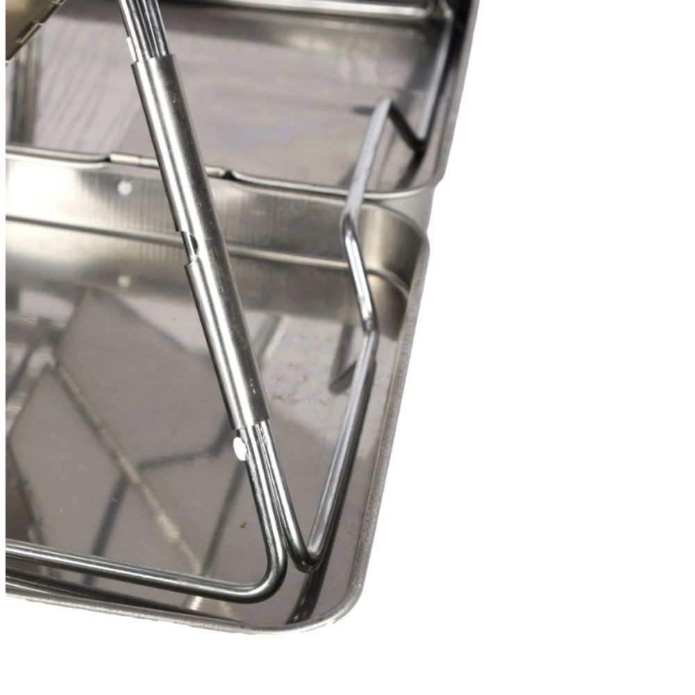Frontier 360 Stainless Steel Folding BBQ Firepit