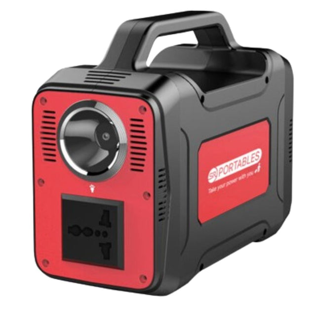 Red portable Generator