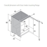 Vitrifrigo C60i CHR HP Fridge - Freezer