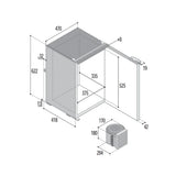 Vitrifrigo C75L CHR Fridge Freezer - 75L