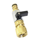 Flat Out Shut-Off Valve For Tank Filling