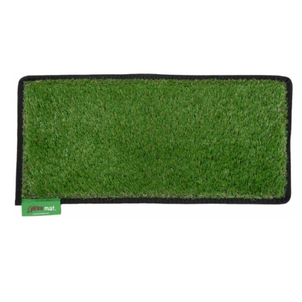 Muk Mat Rectangular Mat - Green, 60 x 28.5cm