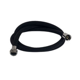 Barka Round Black Shower Head with 1.5m Hose