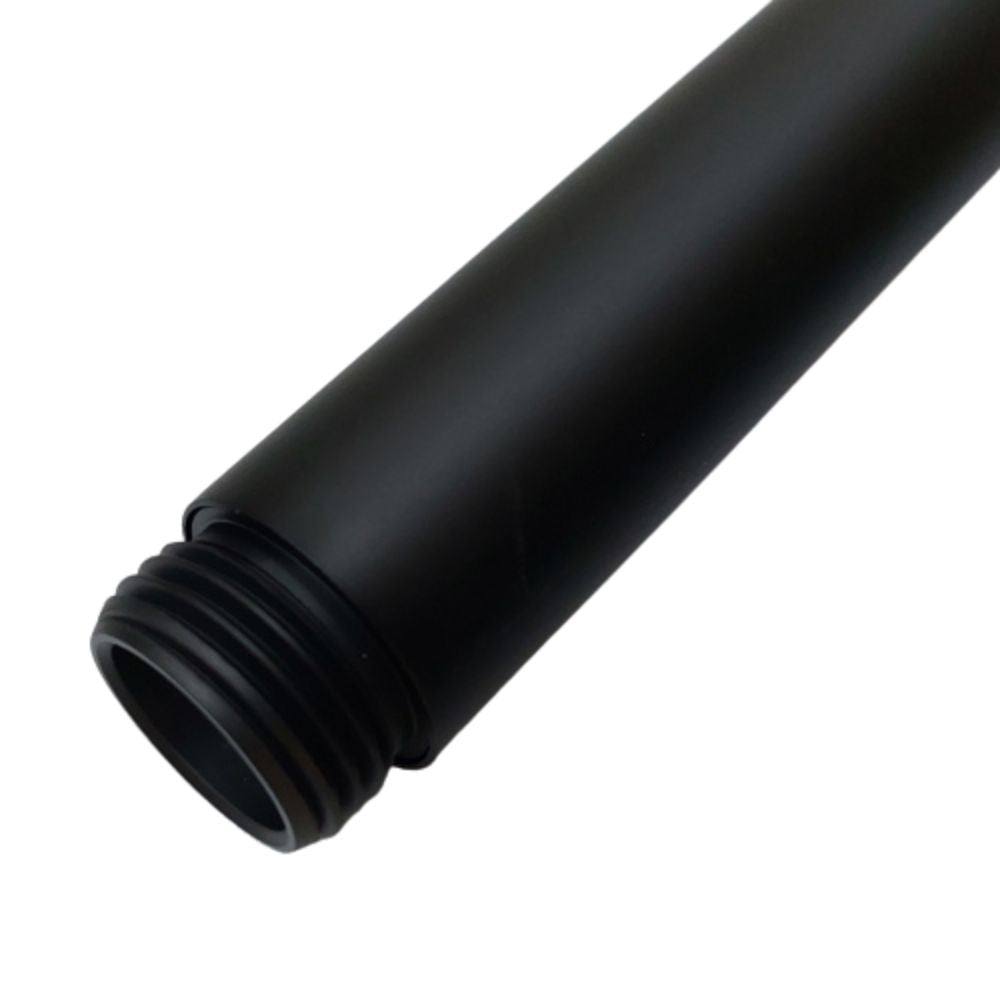 Barka Round Black Shower Head with 1.5m Hose