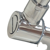 Barka Single Handle Ceramic Fold Down J Spout Mixer - Chrome