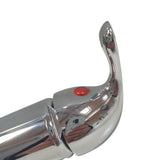 Barka Single Handle Ceramic Fold Down J Spout Mixer - Chrome