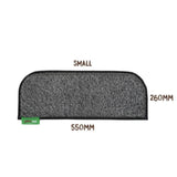 Muk Mat Rounded Step Small - Dark Grey 55 x 26cm