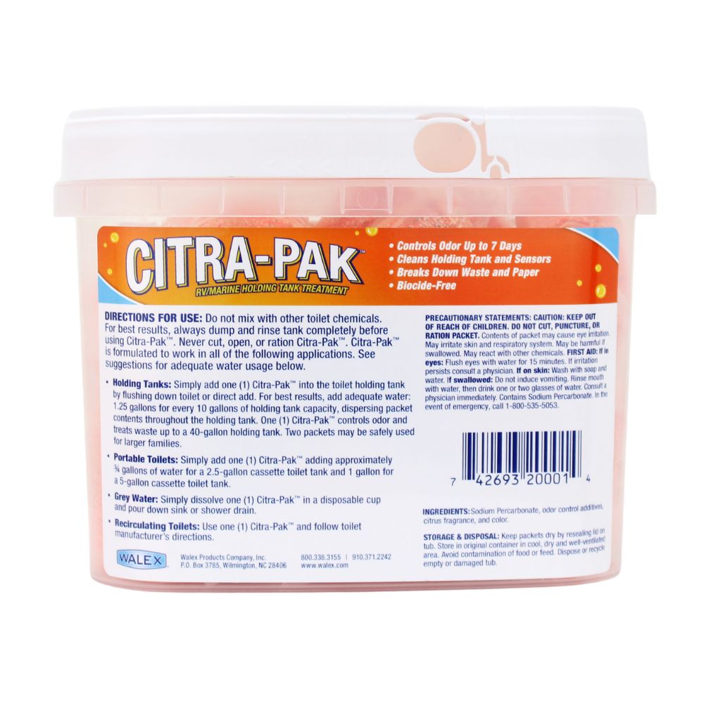 CITRUS  HOLDING TANK DEODORIZER