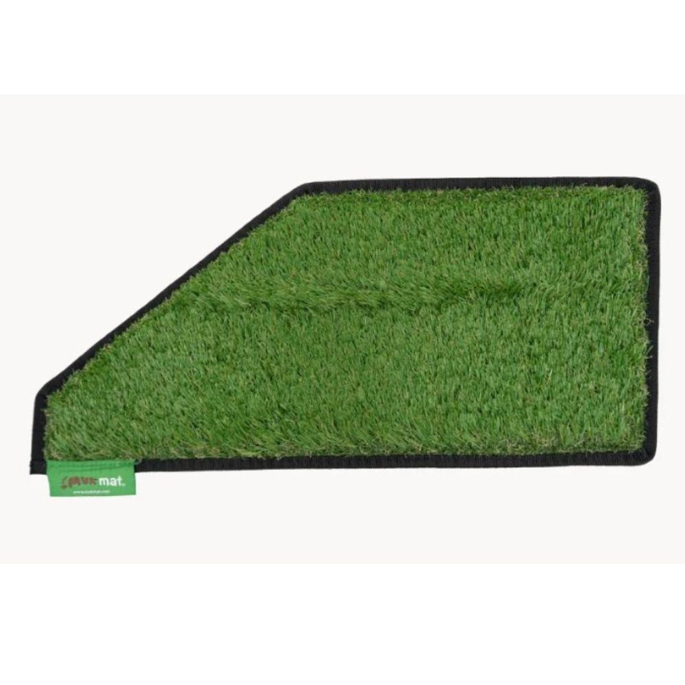 MUK MAT ANGLED CARAVAN STEP GREEN 28 X 60CM